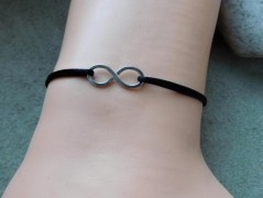 Náhrdelník - černý a modrý