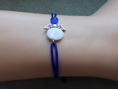 Náhrdelník - černý a modrý