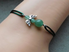 Náhrdelník - černý a modrý