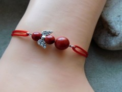 Náhrdelník - černý a modrý