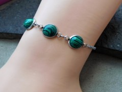 Náhrdelník - černý a modrý