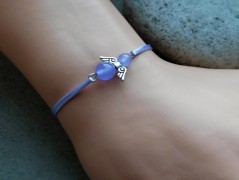 Náhrdelník - černý a modrý