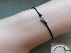 Náhrdelník - černý a modrý