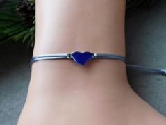 Náhrdelník - černý a modrý