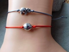 Náhrdelník - černý a modrý