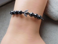 Náhrdelník - černý a modrý