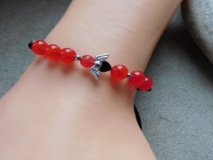 Náhrdelník - černý a modrý