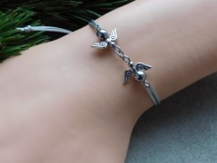 Náhrdelník - černý a modrý