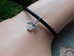 Náhrdelník - černý a modrý