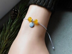 Náhrdelník - černý a modrý