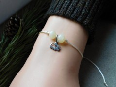 Náhrdelník - černý a modrý