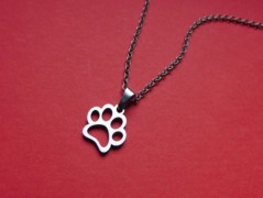 Náhrdelník - černý a modrý