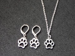 Náhrdelník - černý a modrý