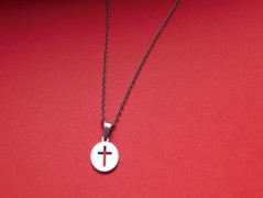 Náhrdelník - černý a modrý