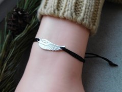 Náhrdelník - černý a modrý