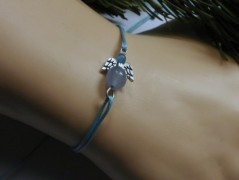 Náhrdelník - černý a modrý