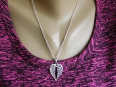 Náhrdelník - černý a modrý