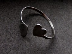 Náhrdelník - černý a modrý