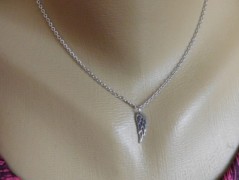 Náhrdelník - černý a modrý