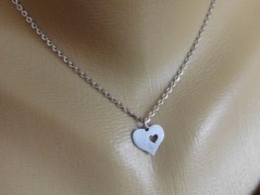 Náhrdelník - černý a modrý