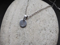 Náhrdelník - černý a modrý