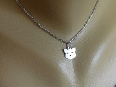 Náhrdelník - černý a modrý