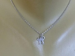 Náhrdelník - černý a modrý