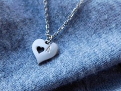 Náhrdelník - černý a modrý