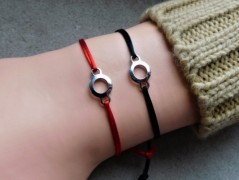 Náhrdelník - černý a modrý