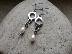 Náhrdelník - černý a modrý