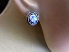 Náhrdelník - černý a modrý