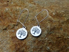 Náhrdelník - černý a modrý