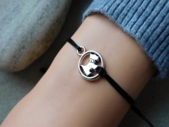 Náhrdelník - černý a modrý