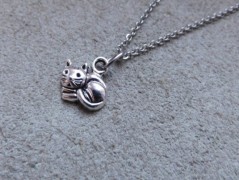 Náhrdelník - černý a modrý