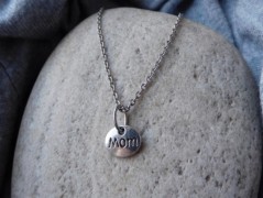 Náhrdelník - černý a modrý