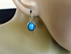 Náhrdelník - černý a modrý