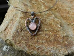 Náhrdelník - černý a modrý