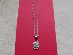 Náhrdelník - černý a modrý