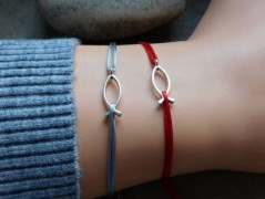 Náhrdelník - černý a modrý