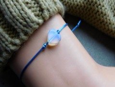 Náhrdelník - černý a modrý