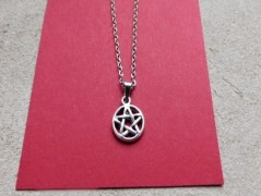 Náhrdelník - černý a modrý