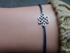 Náhrdelník - černý a modrý