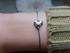 Náhrdelník - černý a modrý