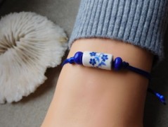 Náhrdelník - černý a modrý