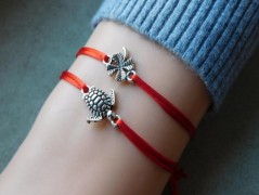 Náhrdelník - černý a modrý