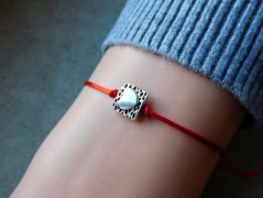 Náhrdelník - černý a modrý