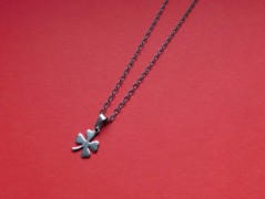 Náhrdelník - černý a modrý