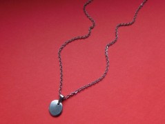 Náhrdelník - černý a modrý