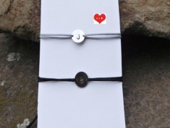 Náhrdelník - černý a modrý