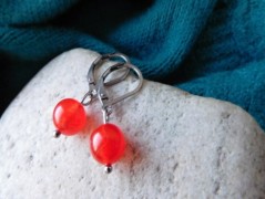 Náhrdelník - černý a modrý